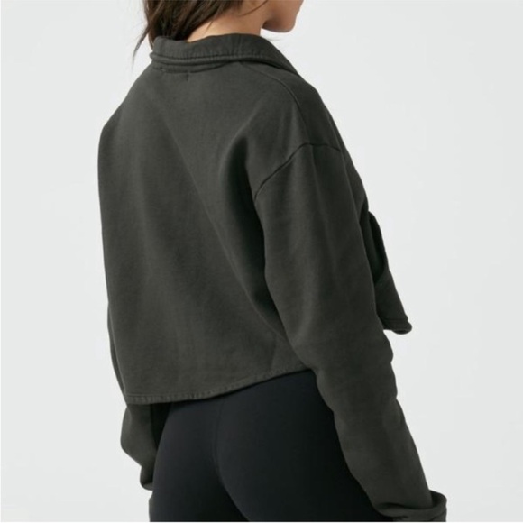 EUC JOAH BROWN ASPEN HALF ZIP - Picture 2 of 6